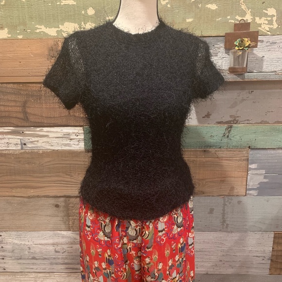 Fuzzy Sweater Black 💋💋💋 - Picture 3 of 8